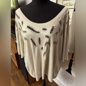 Rock&Roll PUNK chain tee top. Purchased in Italy.